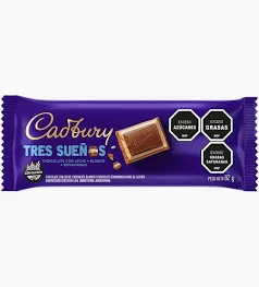 CHOCOLATE CADBURY TRES SUEÑOS 82 GR