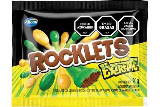 CONFITES ROCKLETS EXTREME 20 GR