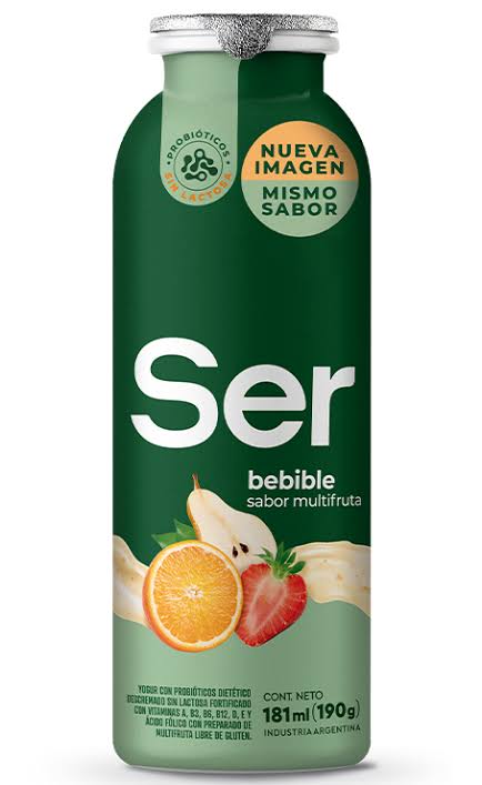 YOGUR SER MULTIFRUTA 1L