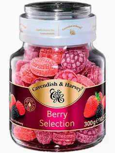 CARAMELOS CAVENDISH FRUTOS ROJOS 300 GR